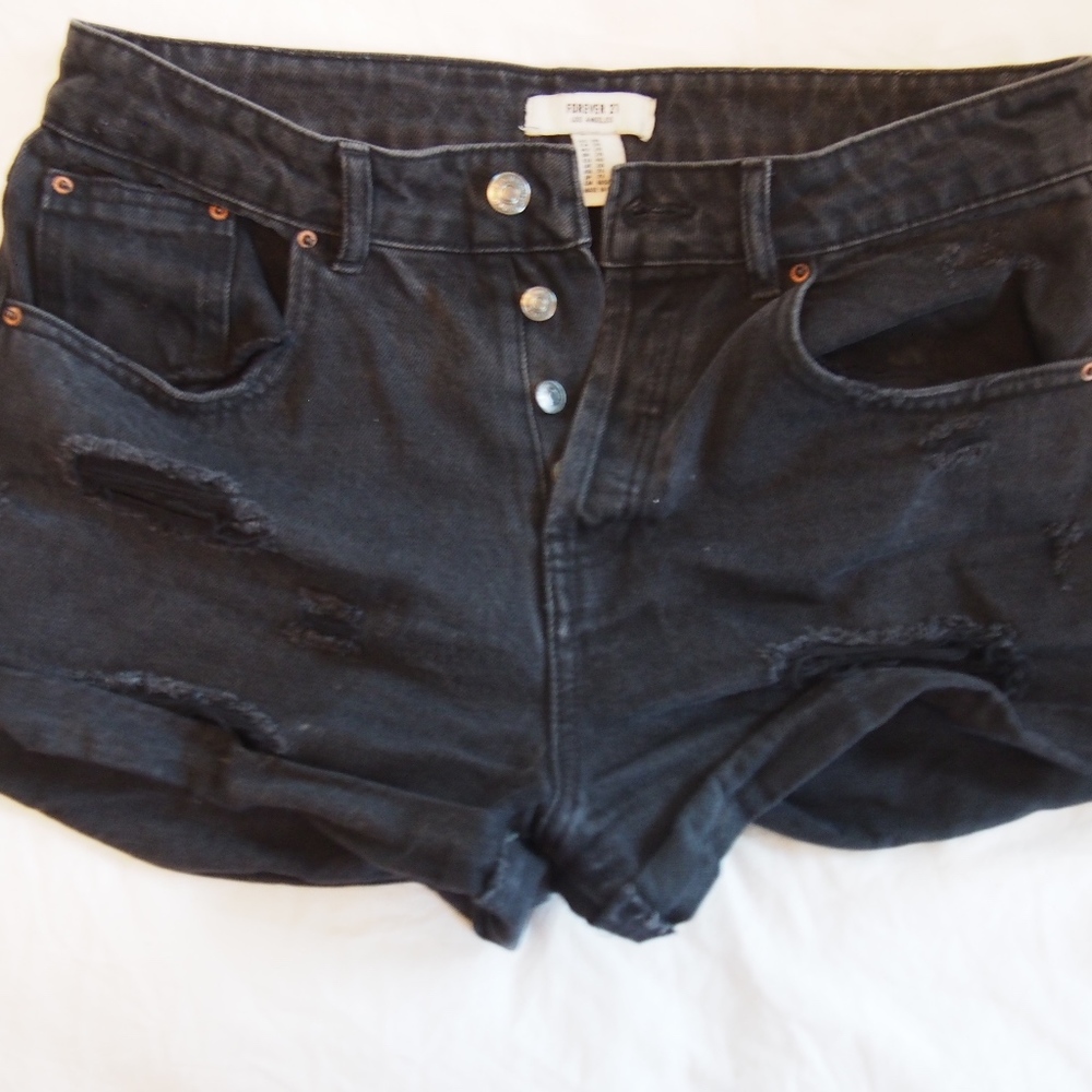high wasted shorts from Forever 21